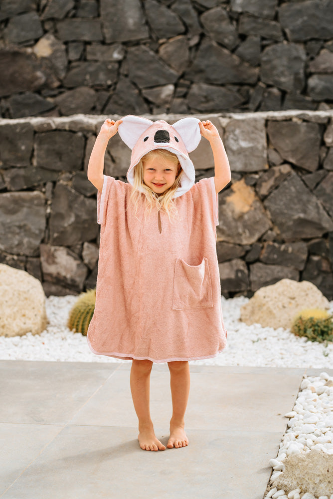 Short-Sleeve Poncho KOALA - For KIDS (Size 122-150)