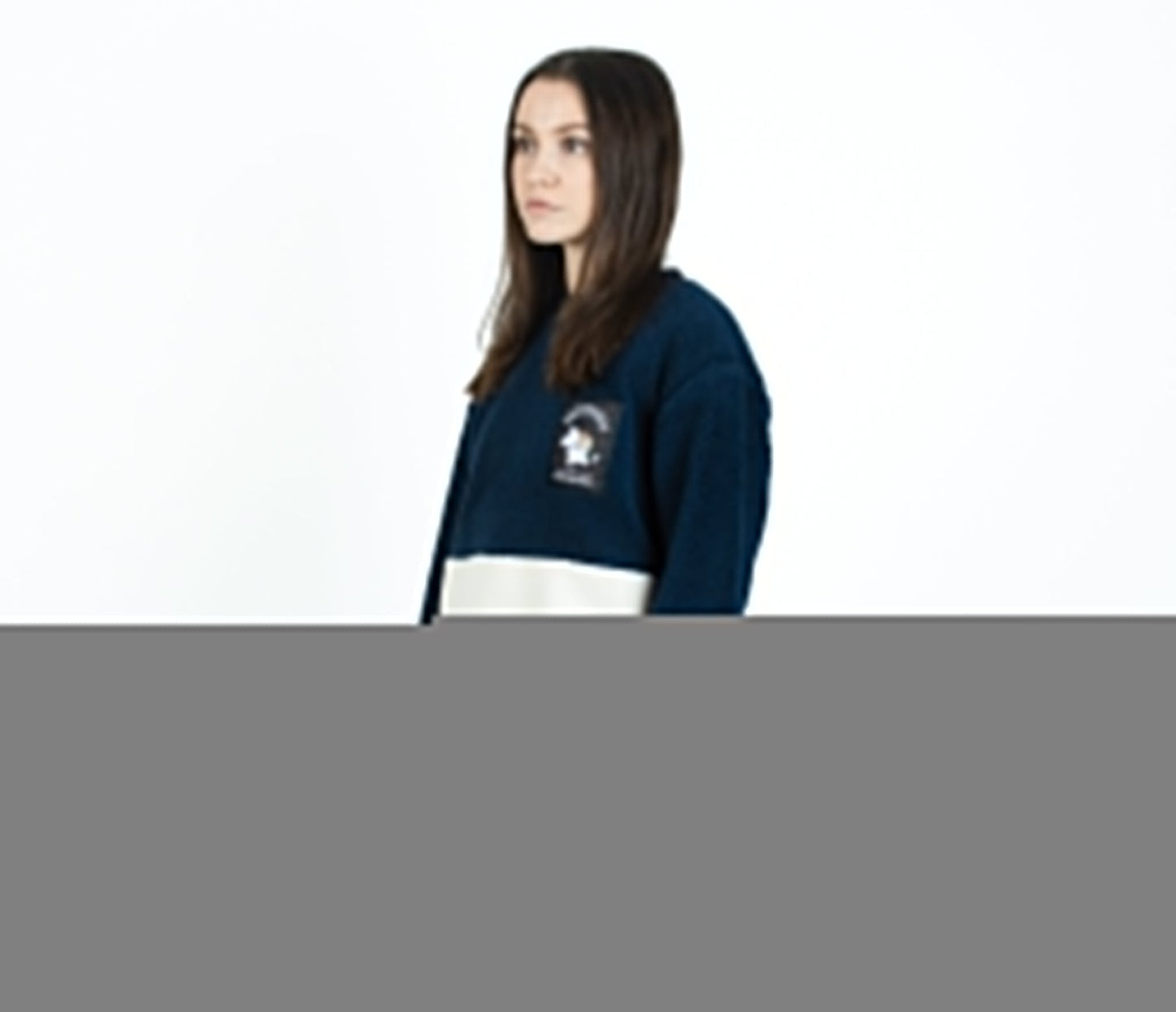 Moomintroll Adventure Fleece - Navy/White
