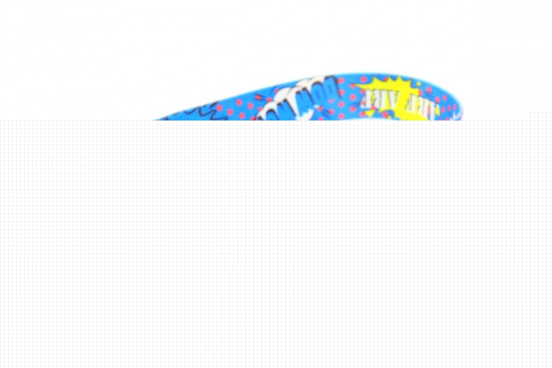 Half Chocke Collar - Blue Graffiti