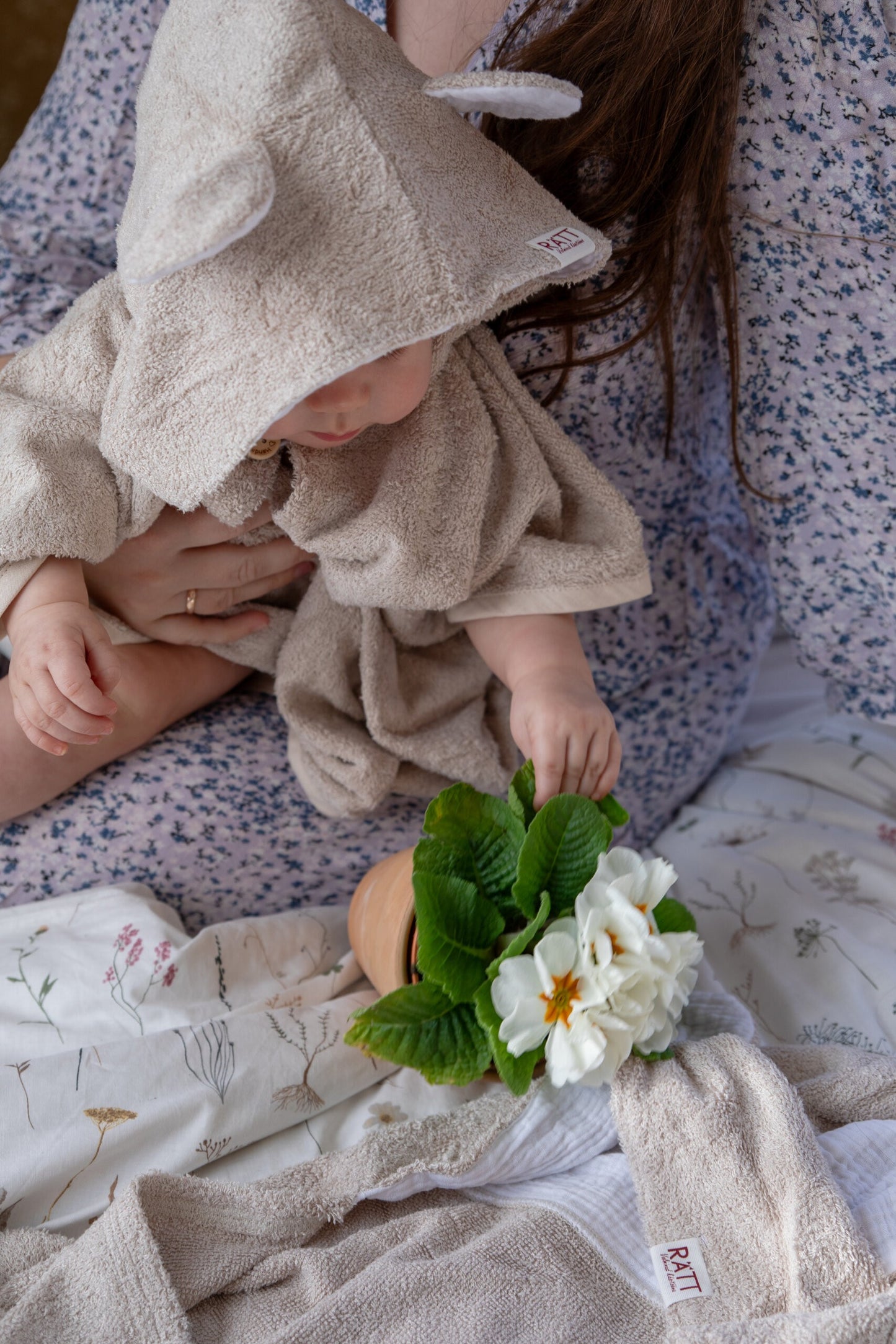 Short-Sleeve Poncho TEDDY - For TODDLERS (Size 82/86-116)