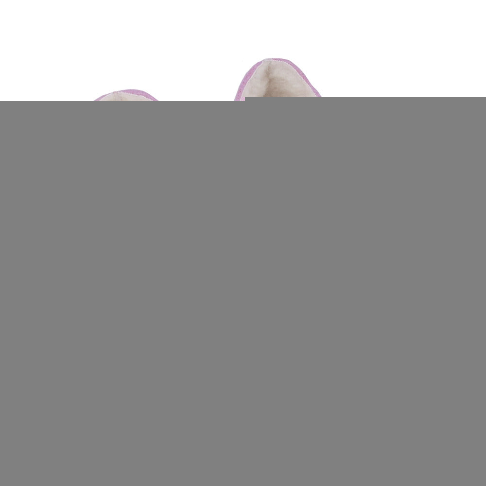 TOKU Budapest Slippers with Lambswool - Light Pink