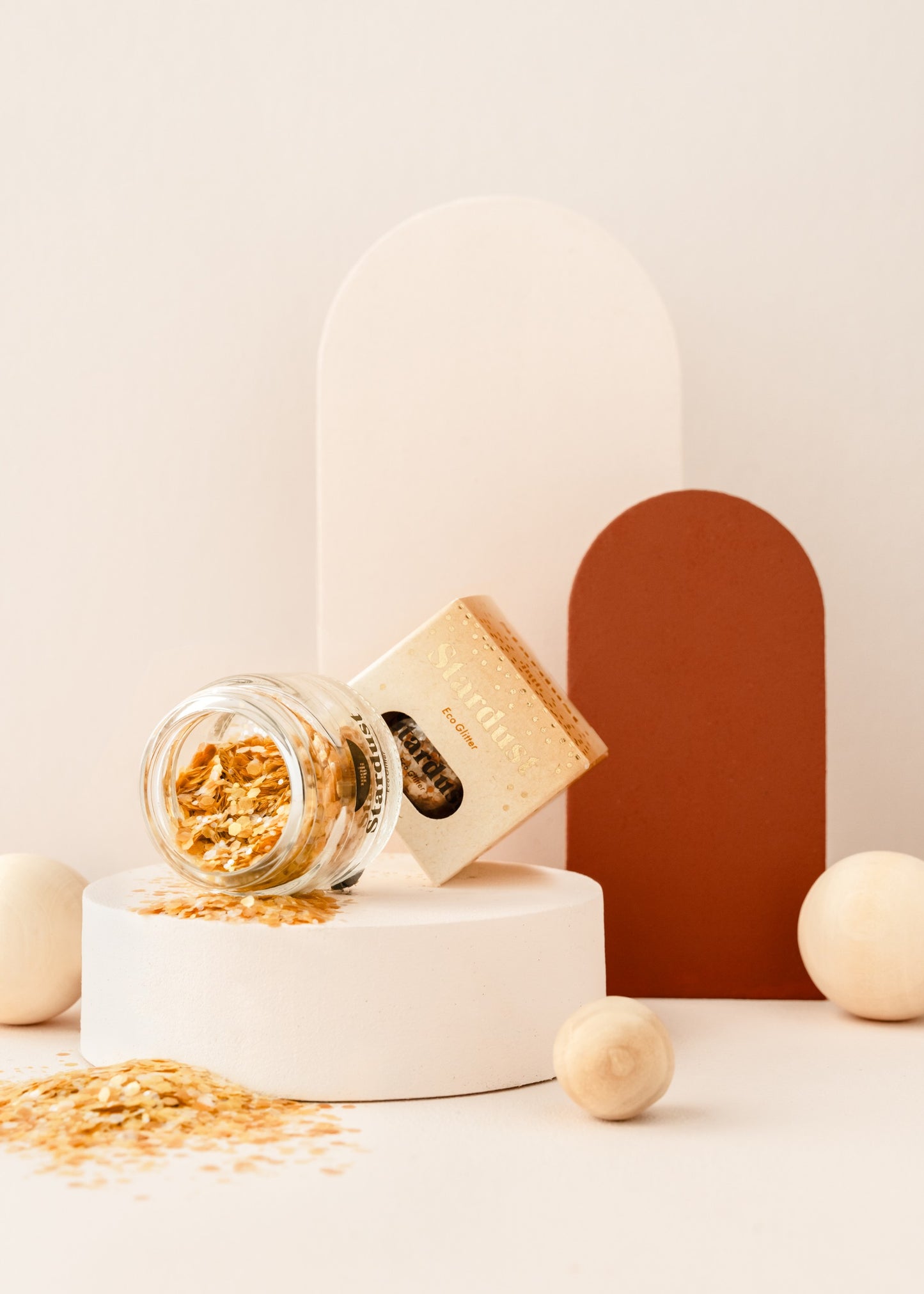 Decorative Eco Glitter - Gold Star Dust