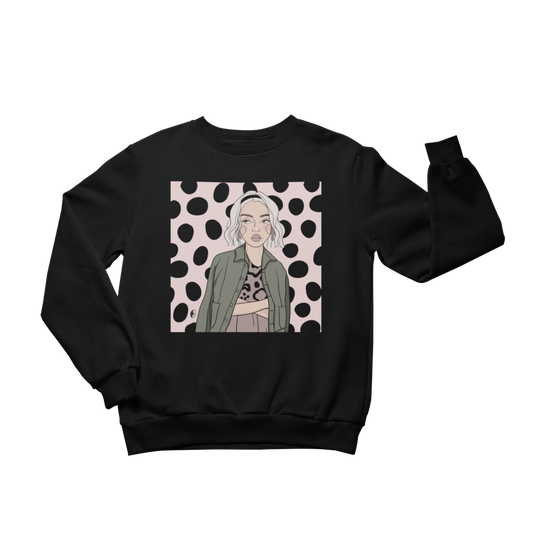 Unisex Crewneck Sweatshirt with Illustration - It's Not Me It's You