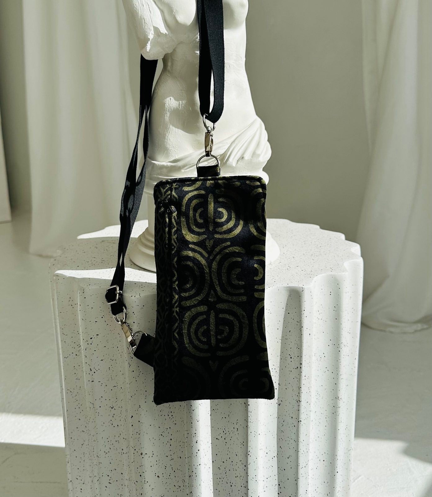Phone Bag - Khaki Pattern