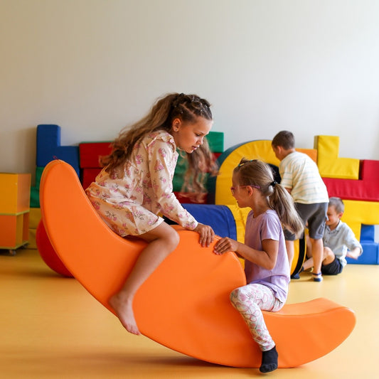 Soft Play Double Rocker Buddy - Beige